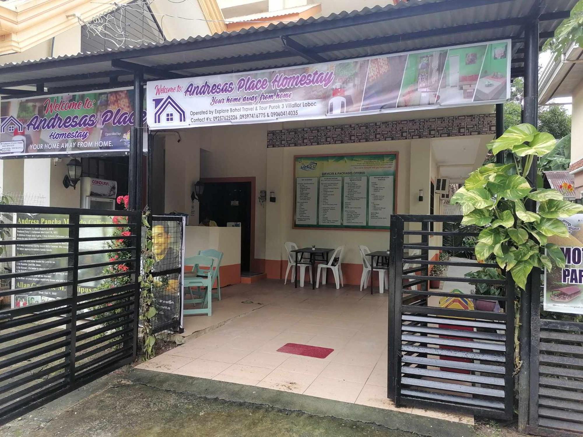 Andresas Homestay Loboc Buitenkant foto